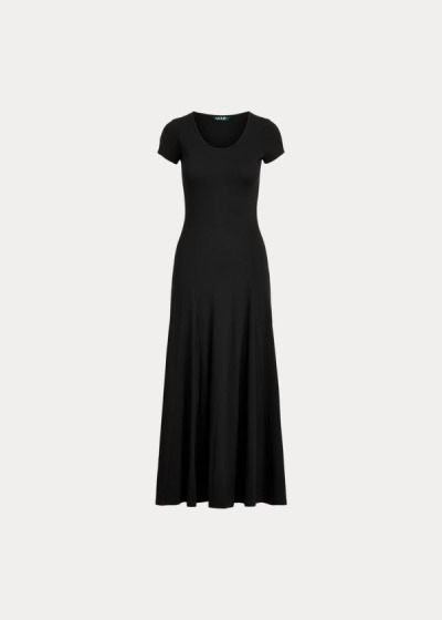 Women's Ralph Lauren Cotton-Blend Maxi Dresses | 508714KDV